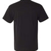 Hanes 42TB - Blacks & Grays - Solid Black Triblend Back