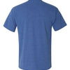Hanes 42TB - Blues - Royal Triblend Back