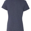 Hanes 42VT - Navy Triblend Back