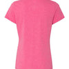 Hanes 42VT - Jazzberry Pink Triblend Back