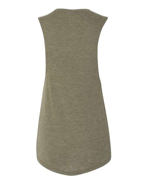 BELLA + CANVAS 8803 - Greens - Heather Olive Back