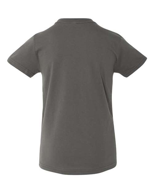 BELLA + CANVAS 3001Y - Blacks & Grays - Asphalt Back