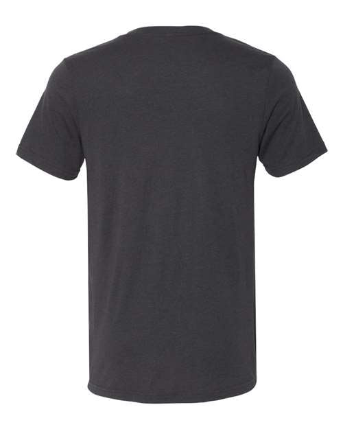 BELLA + CANVAS 3415 - Blacks & Grays - Solid Dark Grey Triblend Back