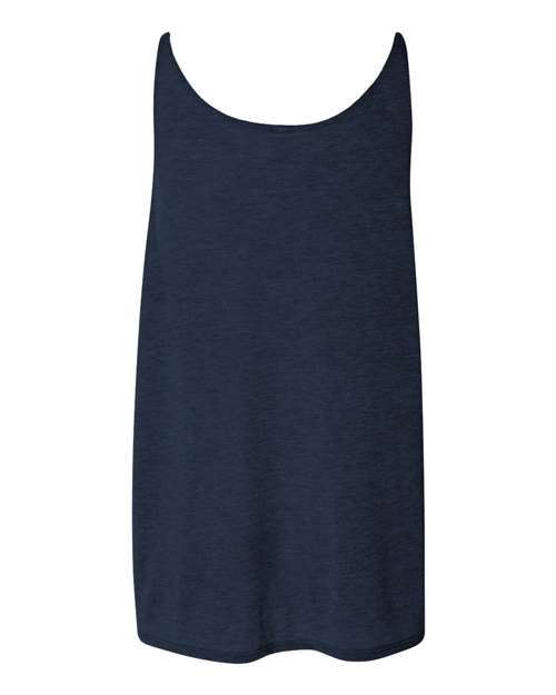 BELLA + CANVAS 8838 - Heather Navy Back