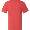JERZEES 601MR - Fiery Red Heather Back
