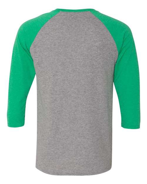 JERZEES 601RR - Oxford/ Irish Green Heather Back