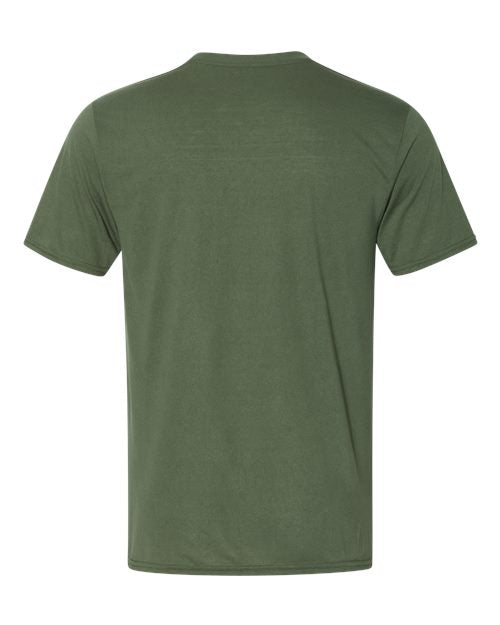 Gildan 42000 - Greens - Military Green Back