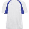 Badger 2144 - Whites & Neutrals - White/ Royal
