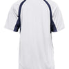 Badger 2144 - Whites & Neutrals - White/ Navy Back