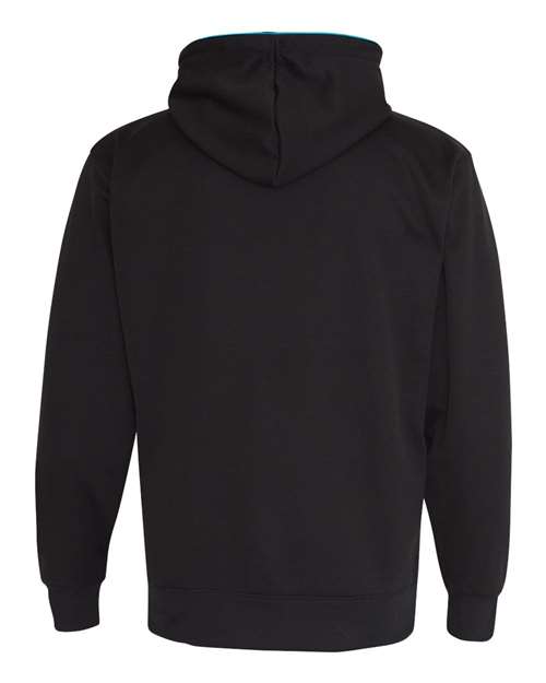 J. America 8668 - Black/ Ice Blue Back