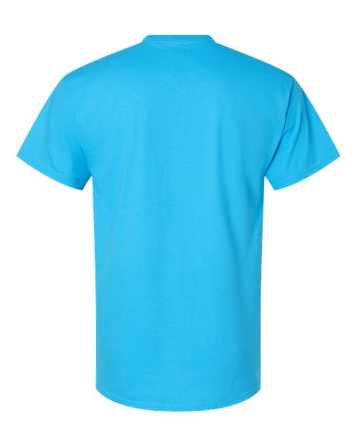 Hanes 5250 - Blues - Aquatic Blue Back