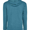 Next Level 9300 - Heather Teal Back