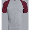 Augusta Sportswear 423 - Athletic Heather/ Maroon Back