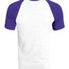 Augusta Sportswear 423 - White/ Purple Back