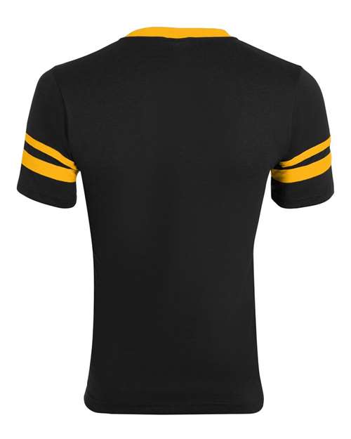Augusta Sportswear 360 - Blacks & Grays - Black/ Gold Back