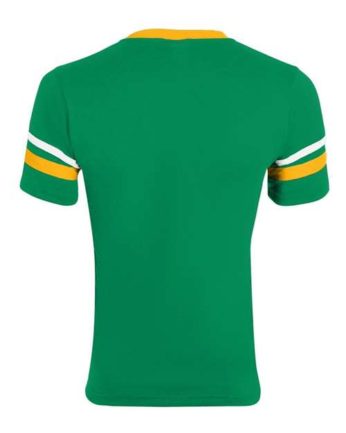 Augusta Sportswear 360 - Whites & Neutrals 1 - Kelly/ Gold/ White Back