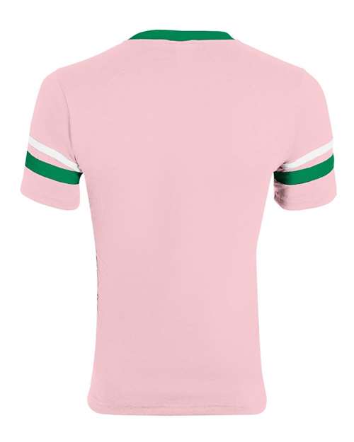 Augusta Sportswear 360 - Whites & Neutrals 1 - Light Pink/ Kelly/ White Back