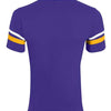 Augusta Sportswear 360 - Whites & Neutrals 2 - Purple/ Gold/ White Back