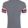 Augusta Sportswear 361 - Graphite/ Red/ White Back