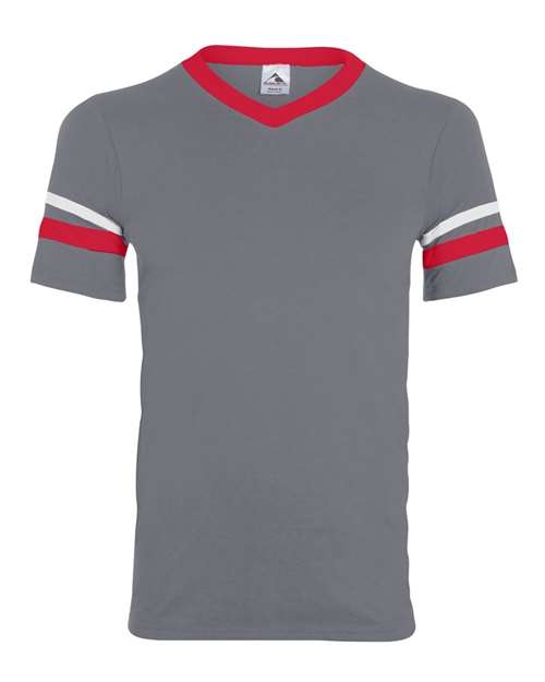 Augusta Sportswear 361 - Graphite/ Red/ White