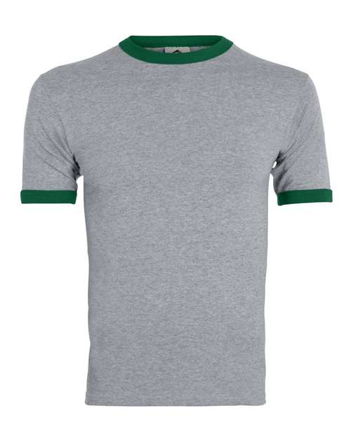 Augusta Sportswear 710 - Blacks & Grays - Athletic Heather/ Dark Green