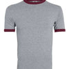 Augusta Sportswear 710 - Blacks & Grays - Athletic Heather/ Maroon