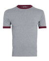 Augusta Sportswear 710 - Blacks & Grays - Athletic Heather/ Maroon
