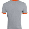 Augusta Sportswear 710 - Blacks & Grays - Athletic Heather/ Orange Back