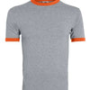 Augusta Sportswear 710 - Blacks & Grays - Athletic Heather/ Orange
