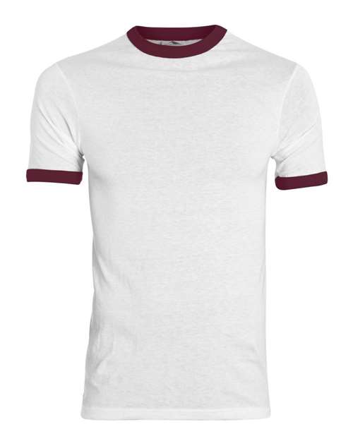 Augusta Sportswear 710 - Whites & Neutrals - White/ Maroon