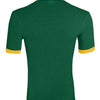 Augusta Sportswear 710 - Greens - Dark Green/ Gold Back