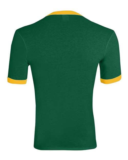 Augusta Sportswear 710 - Greens - Dark Green/ Gold Back