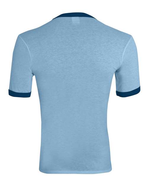 Augusta Sportswear 710 - Blues - Light Blue/ Navy Back