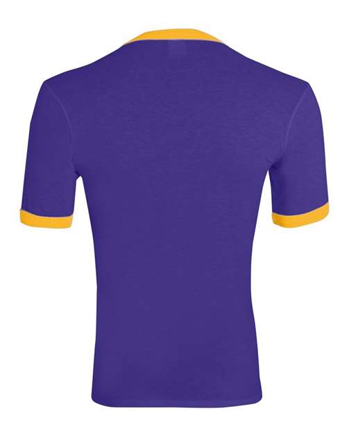 Augusta Sportswear 710 - Yellows & Oranges - Purple/ Gold Back