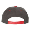 YP Classics 6089M - Dark Heather/ Red Back
