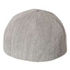 Flexfit 6477 - Heather Grey Back
