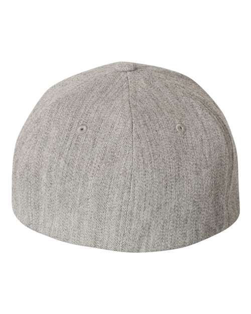 Flexfit 6477 - Heather Grey Back