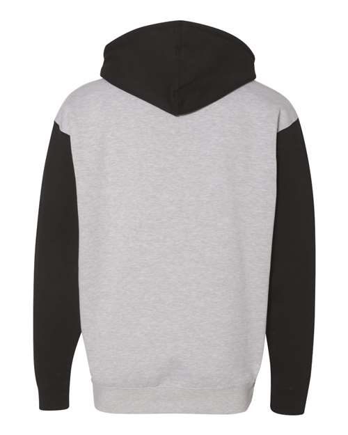 Independent Trading Co. IND4000 - Blacks & Grays - Grey Heather/ Black Back