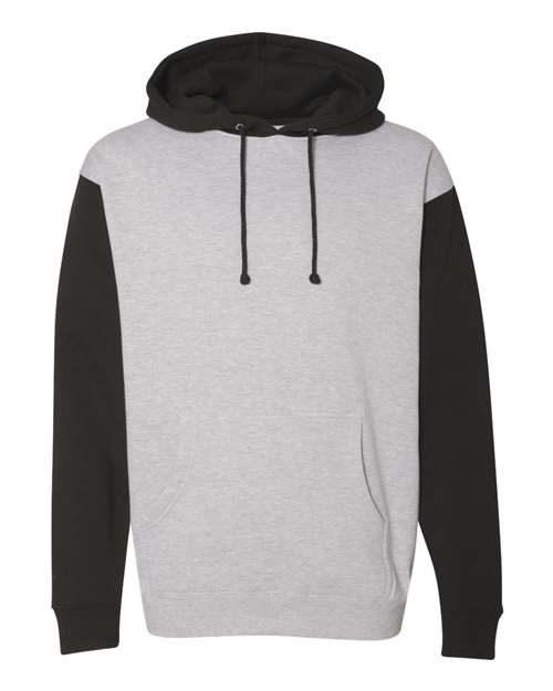 Independent Trading Co. IND4000 - Blacks & Grays - Grey Heather/ Black
