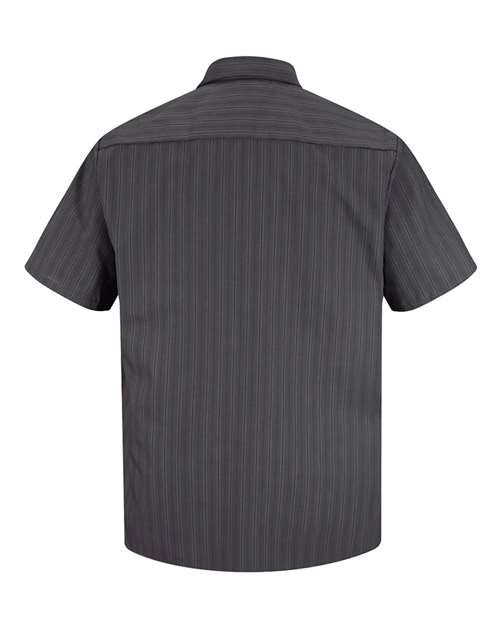 Red Kap SP20 - Charcoal/ Blue/ White Stripe Back