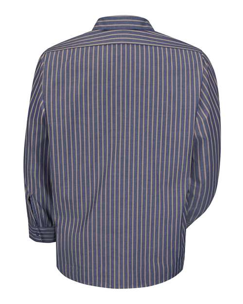 Red Kap SP14 - Blues - Navy/ Khaki Stripe Back