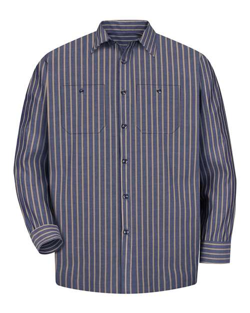 Red Kap SP14 - Blues - Navy/ Khaki Stripe