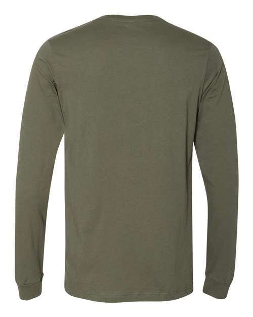 BELLA + CANVAS 3501 - Greens - Military Green Back