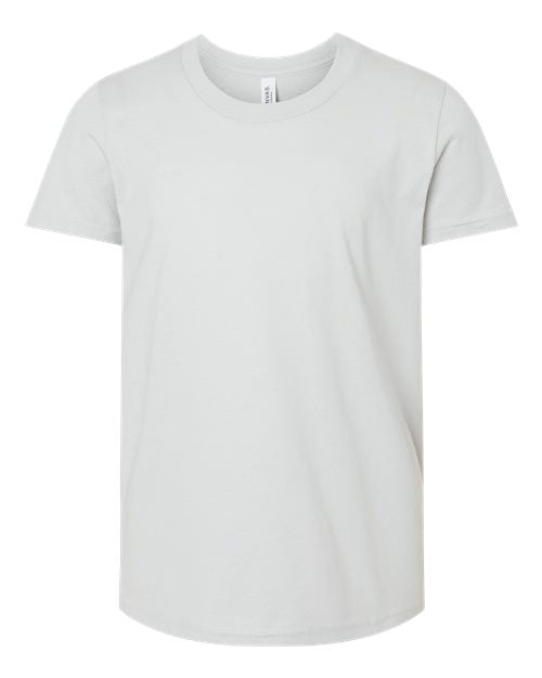 BELLA + CANVAS 3001Y - Blacks & Grays - Silver