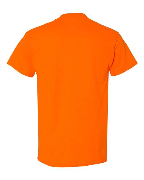Gildan 8000 - Yellows & Oranges - Safety Orange Back