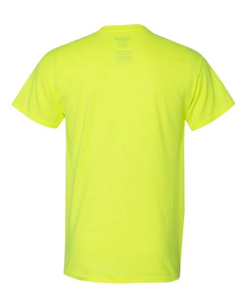 Gildan 8000 - Other Colors - Safety Green Back