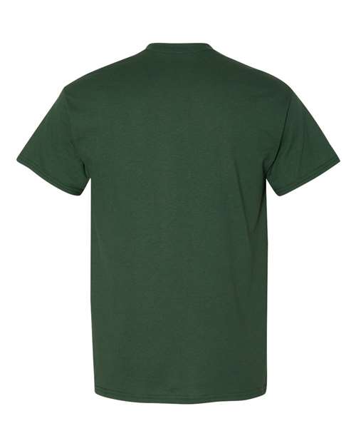 Gildan 8000 - Greens - Dark Green Back