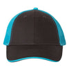 Valucap S102 - Charcoal/ Neon Blue