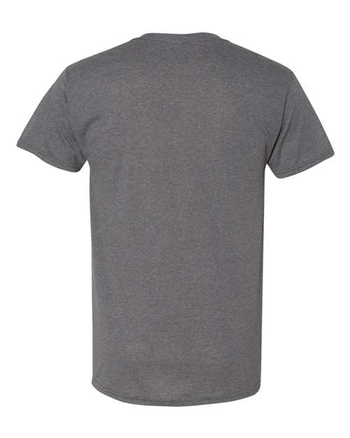JERZEES 601MR - Charcoal Heather Back