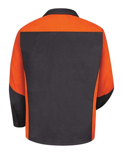 Red Kap SY10 - Charcoal/ Orange Back